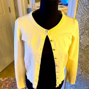Cream Wool Banana Republic Cardigan